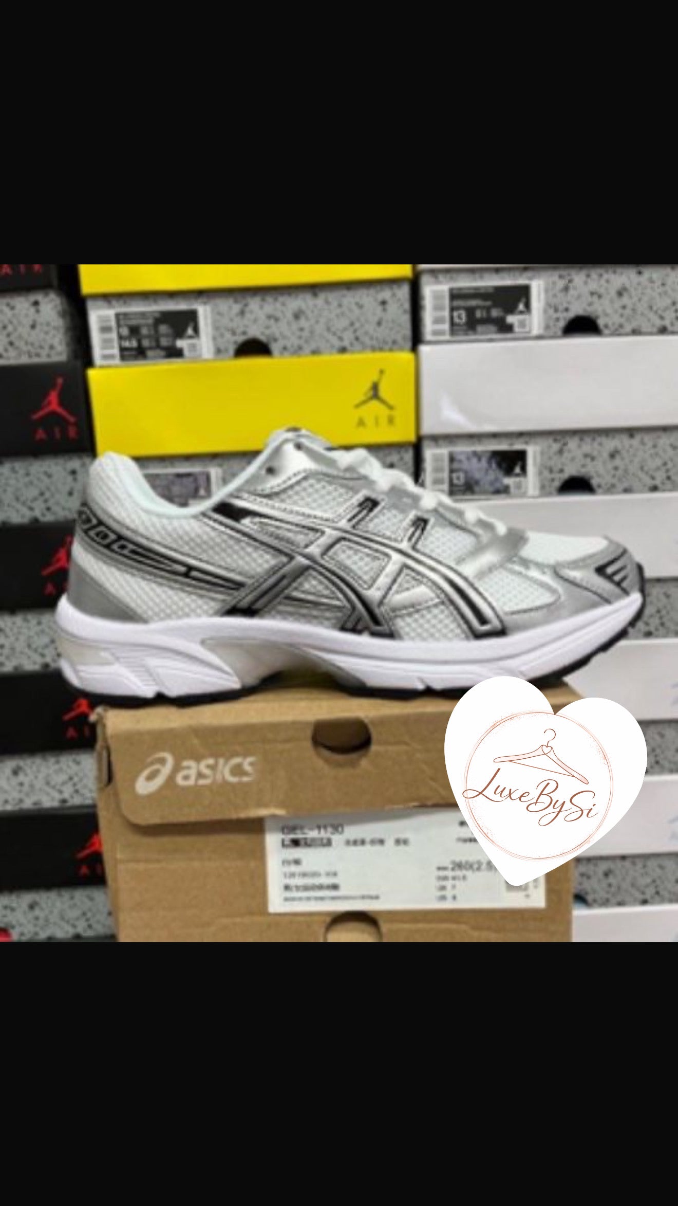 Black & Silver Trainers PRE ORDER