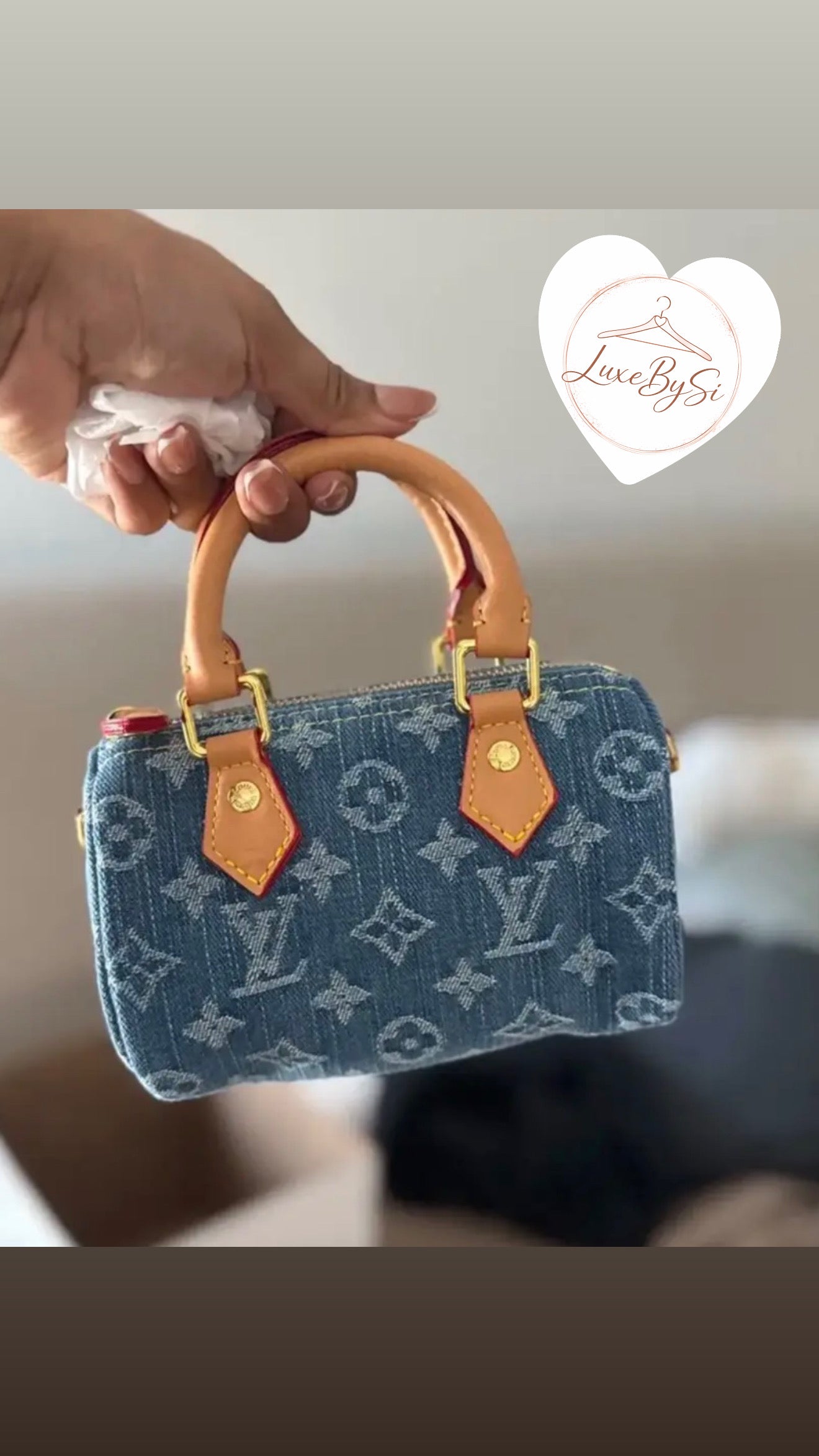 Denim Blue Bag PRE ORDER
