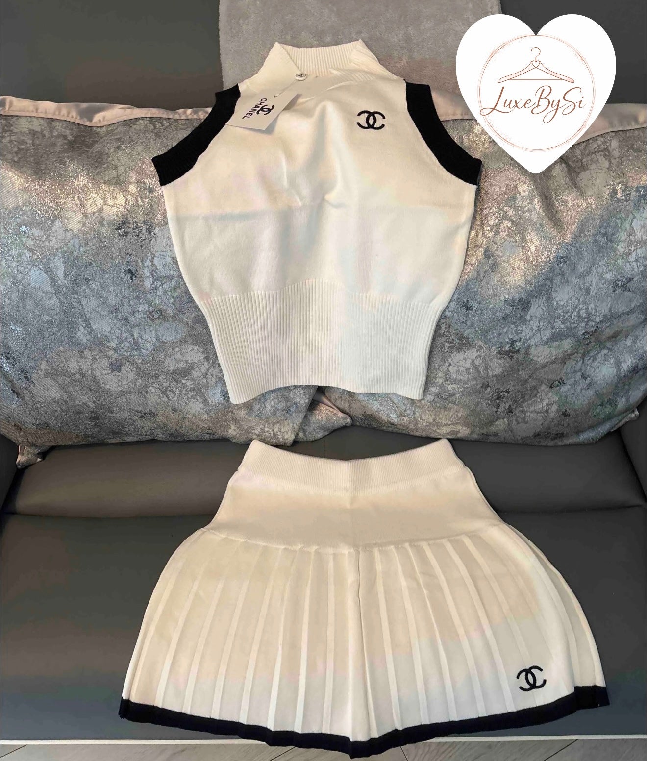 White & Black Co Ord PRE ORDER