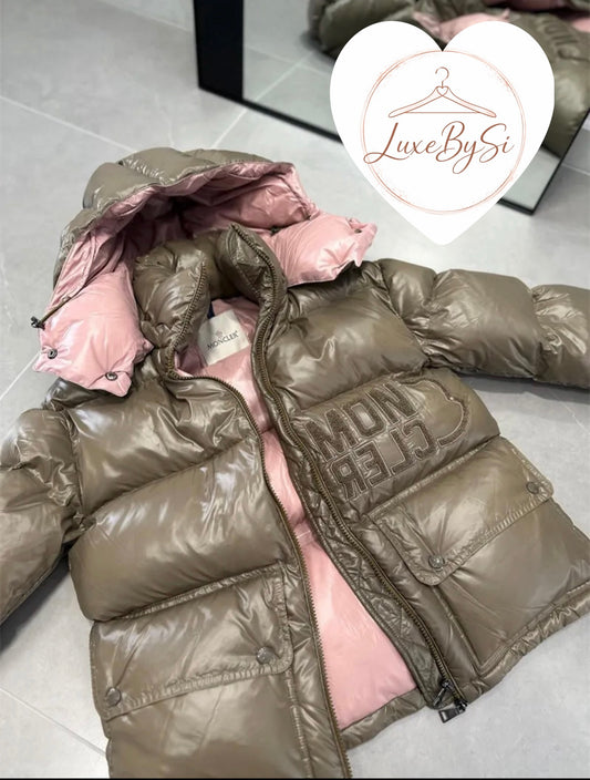 Khaki Puffer Coat PRE ORDER