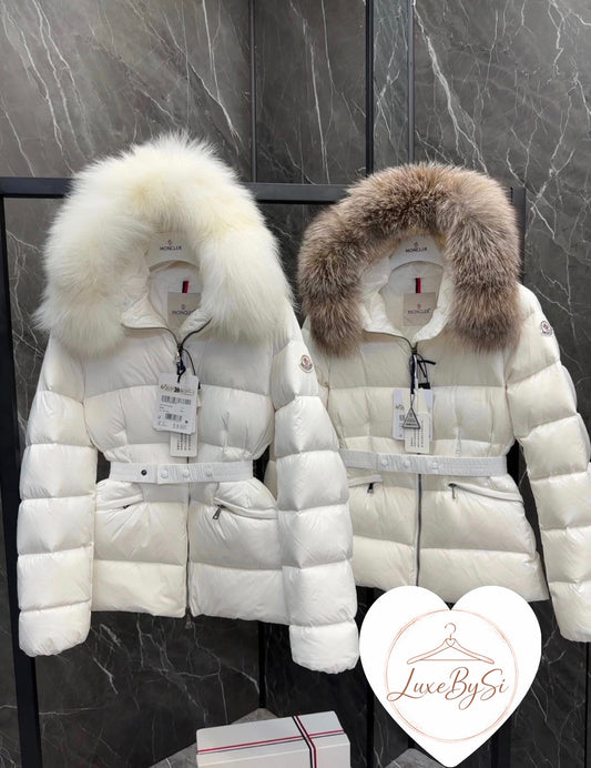 White Coat with Fur PRE ORDER