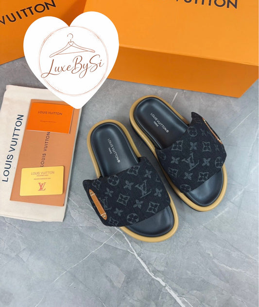 Black Pillow Slides PRE ORDER