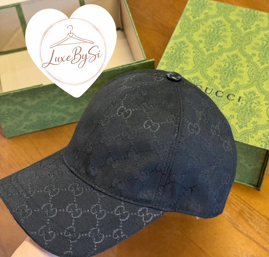 Black Print Cap PRE ORDER