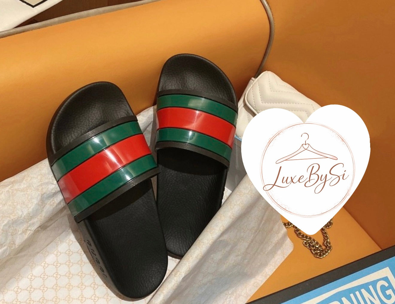 Mens Red & Green Sliders PRE ORDER