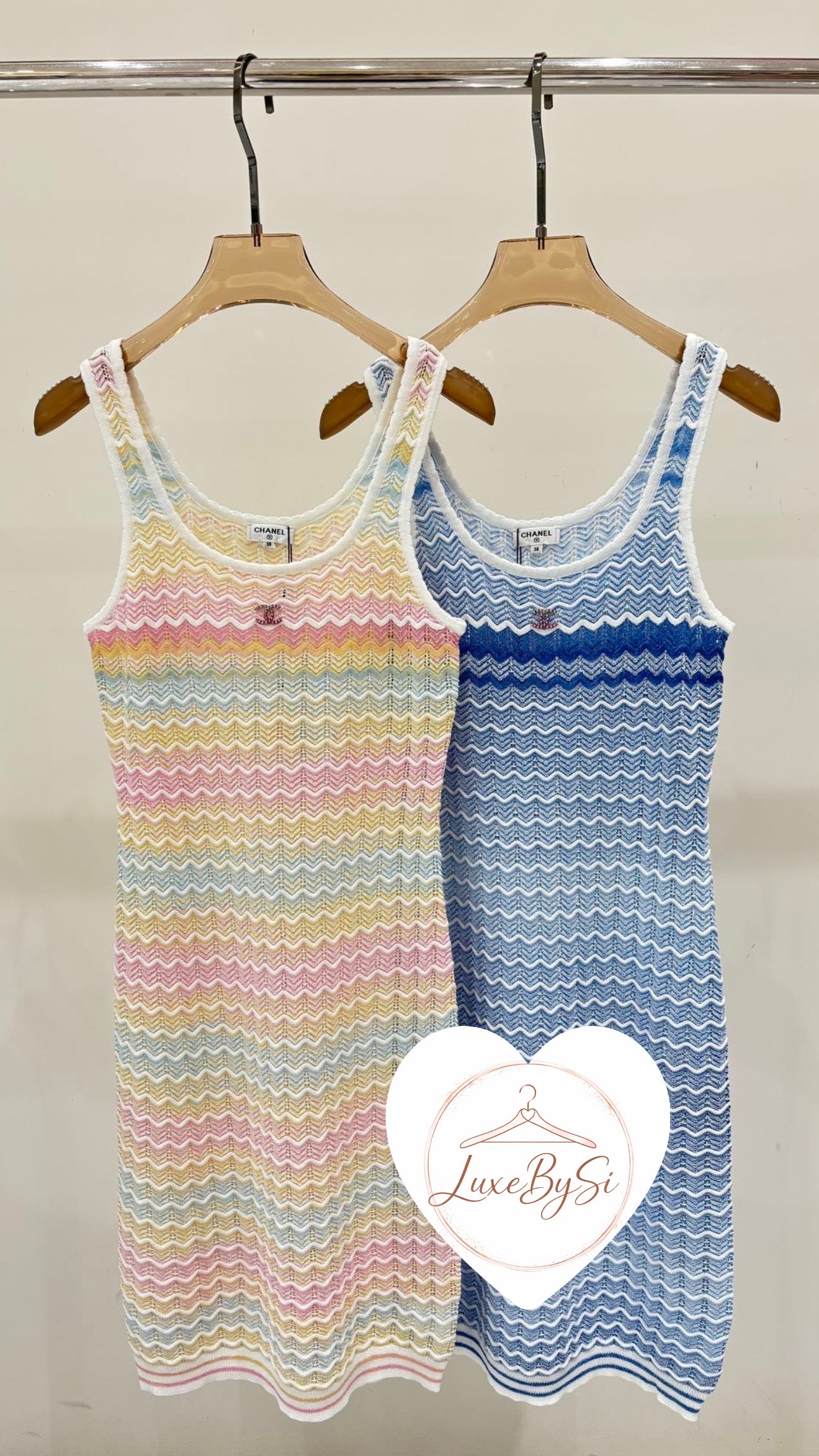 Multicoloured/Blue Dress