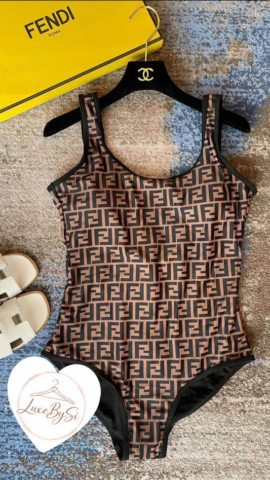 Brown Swimsuit PRE ORDER